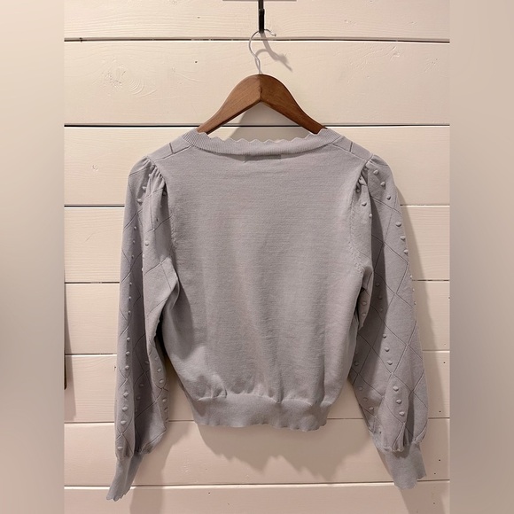 GRACE KARIN Blue cardigan size S - Picture 8 of 8